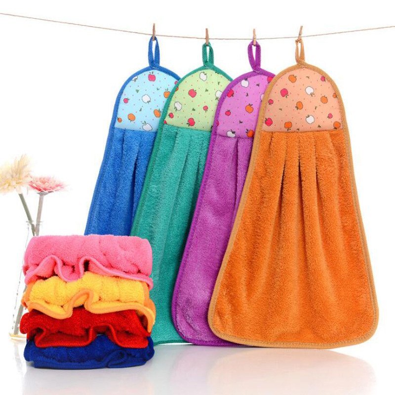 Home Bathroom Towels - 4pcs 20*32cm Small Hand Towels for