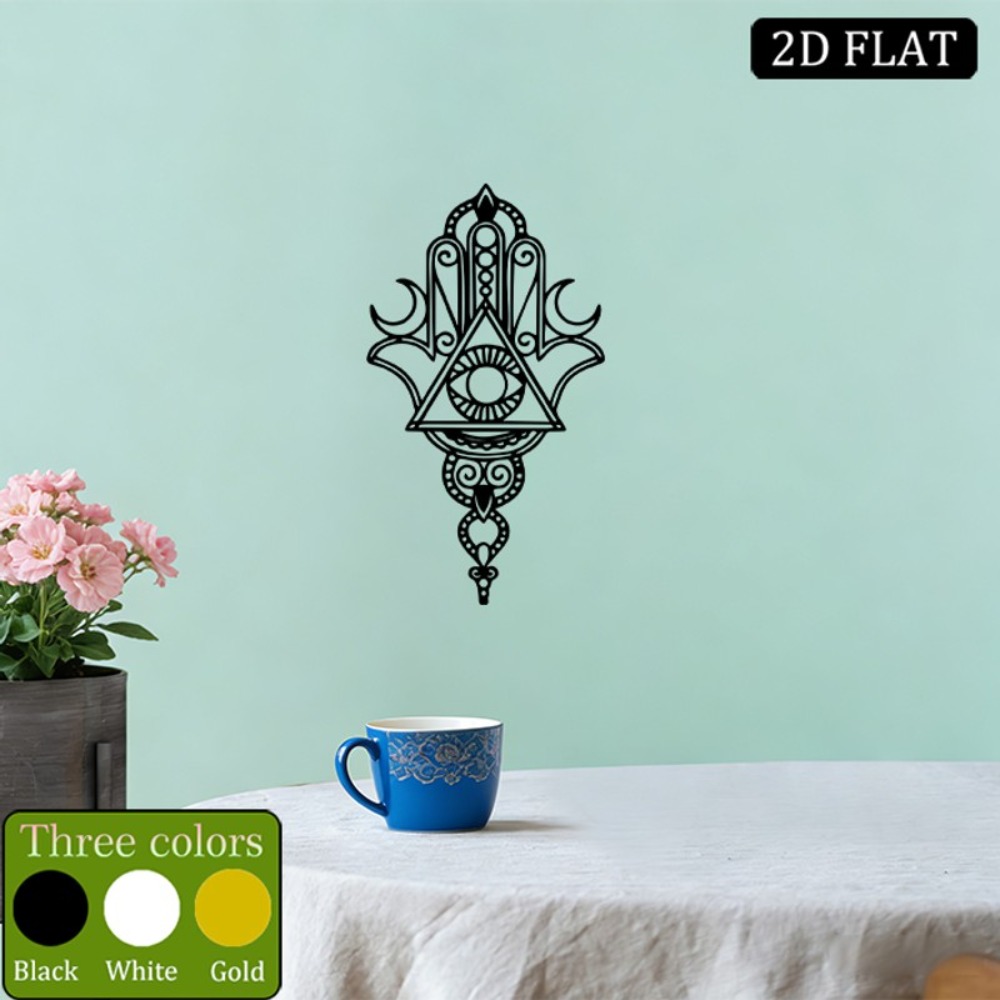 Home & Bathroom Building Products Pte Ltd Reviews - CIFBUY Iron Wall Art Hamsa Evil