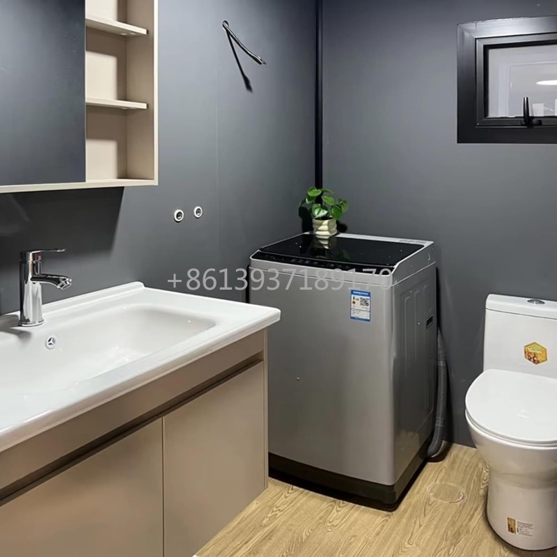 Tiny Home Bathroom Layout - Expandable Mobile Tiny Home Prefab Container