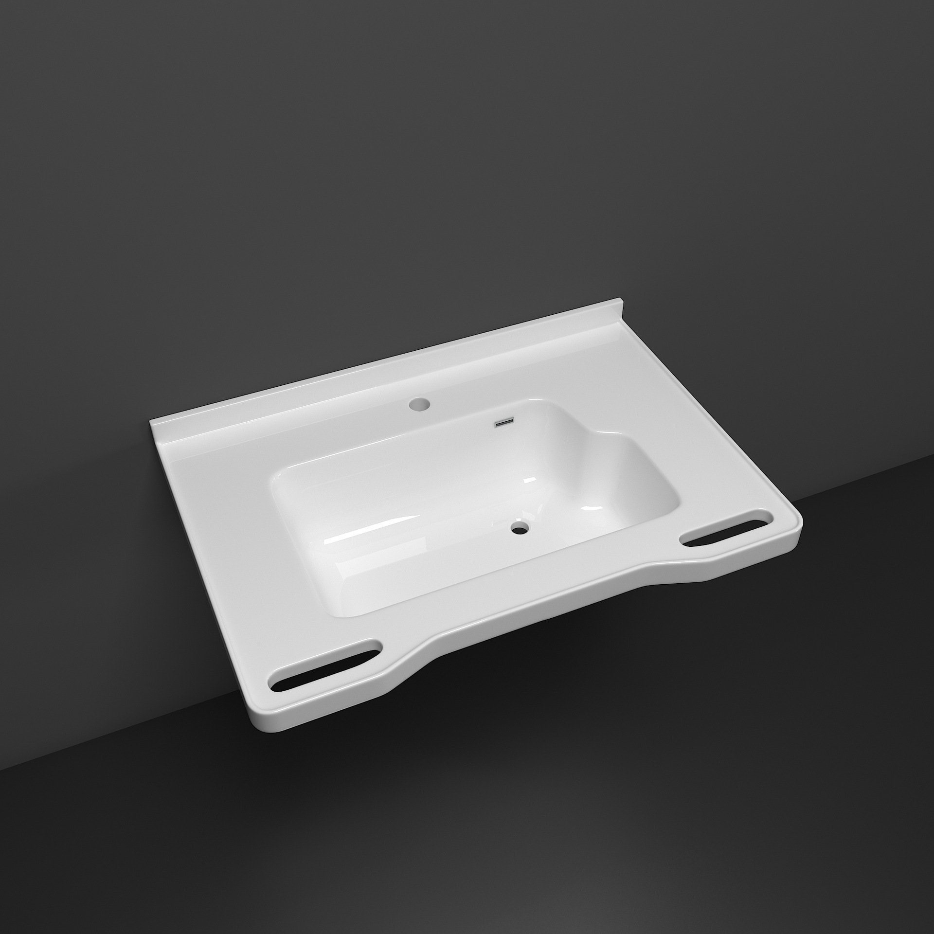 Home Bathroom Remodel - Elderly bathroom cabinet Nursing home senior-friendly