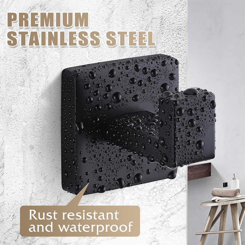 Matte Black Towel Hook Stainle - Home Bathroom Towels review and price