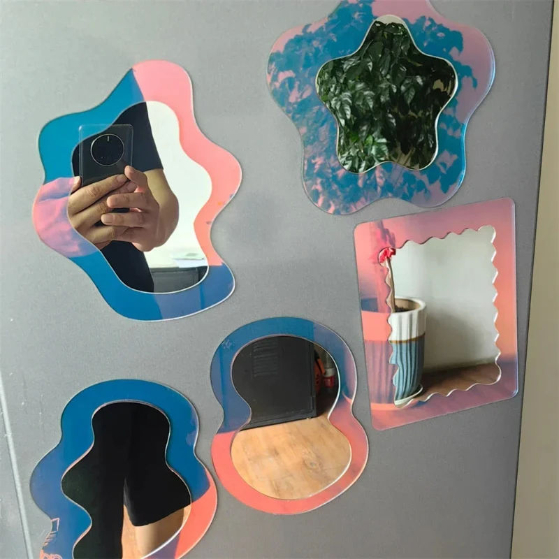 1PC Magnetic Geometric Pattern - Home Essentials Bathroom Cabinet review and price