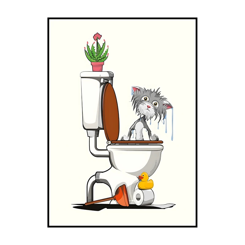 1PCS Frameless Fun Bathroom An - Toilet Paper Holder review and price