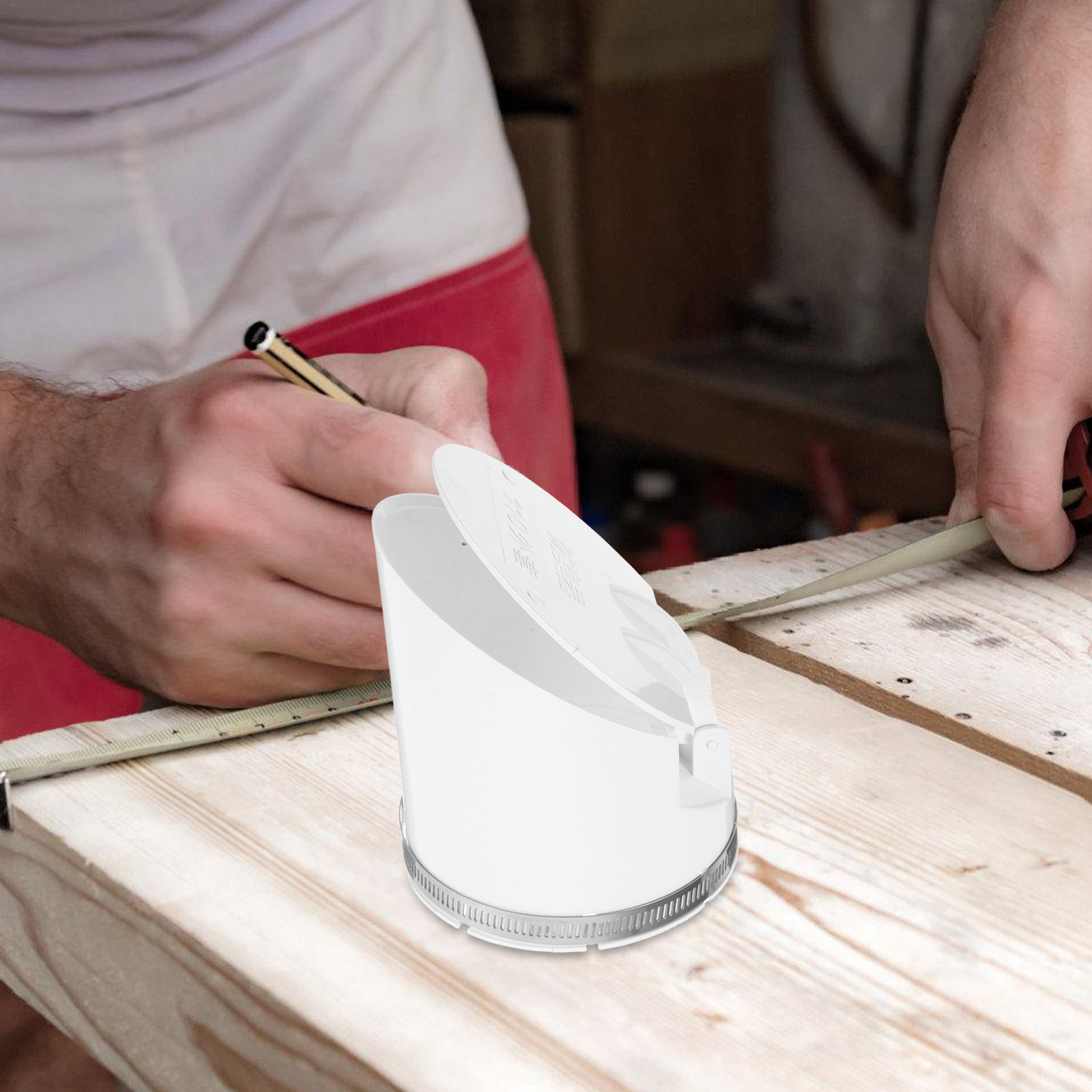 One-Way Pipe Check Valve White - Home One Bathroom Accessories review and price