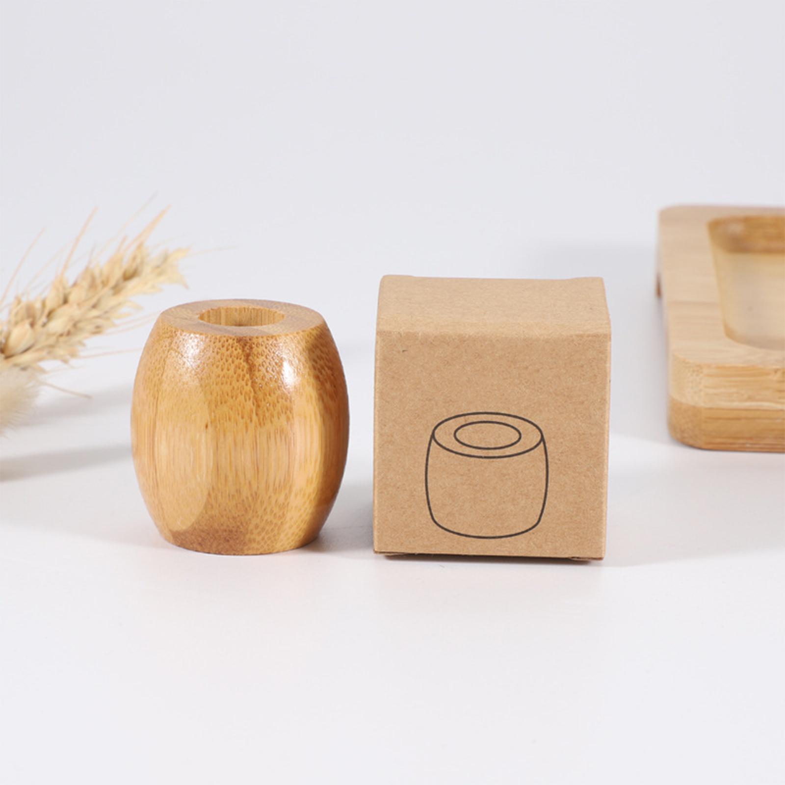 Bamboo Toothbrush Holder Compa - Home One Bathroom Accessories review and price
