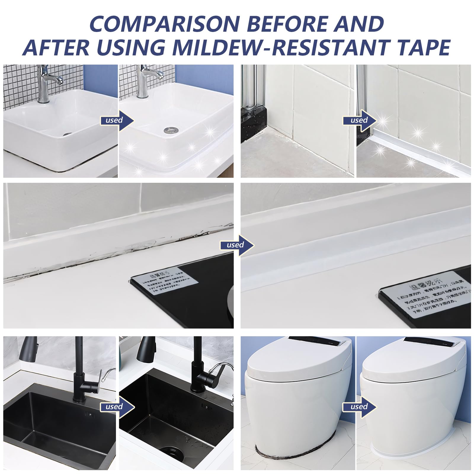 3.2m Waterproof Sealing Tape F - Home Bathroom Plumbing review and price