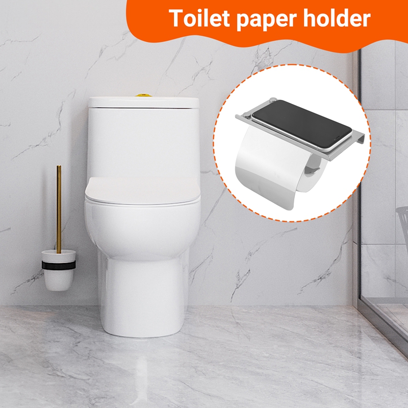 Modern Stainless Steel Wall Mo - Toilet Paper Holder review and price