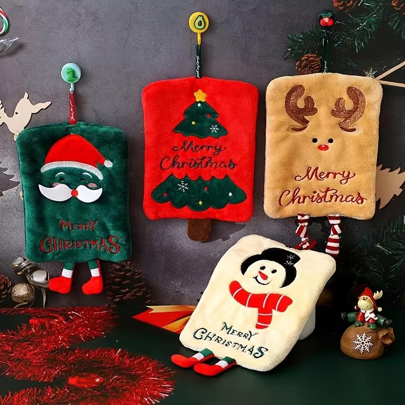 Christmas Hanging Hand Towel C - Home Bathroom Towels review and price