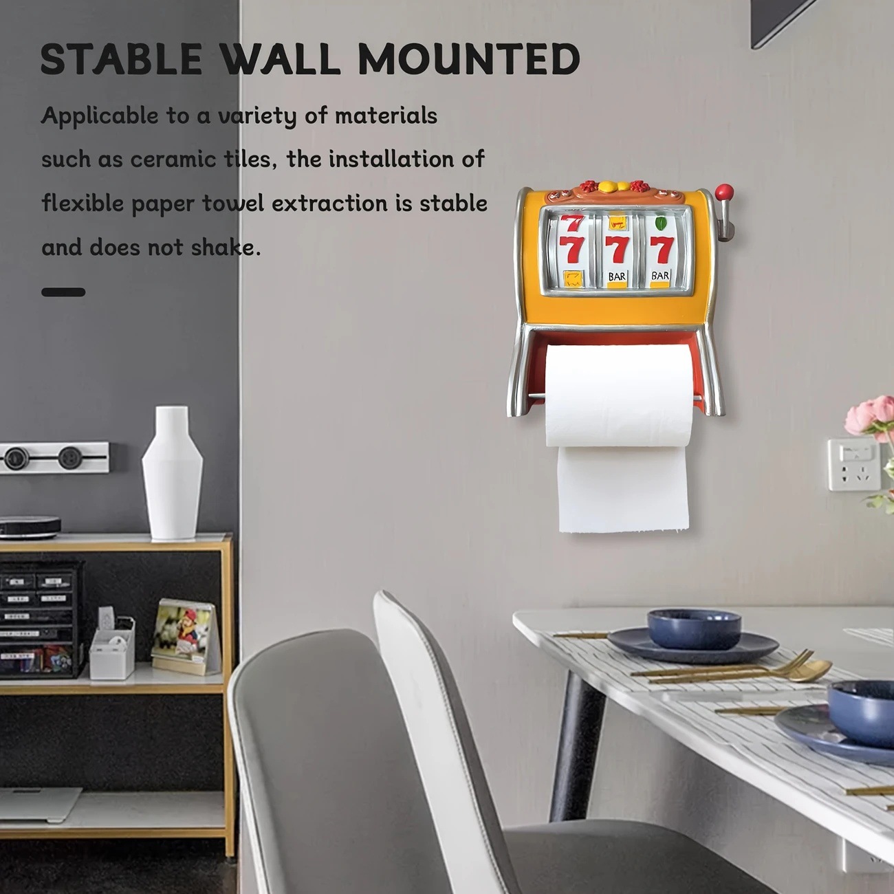 Slot Machine Toilet Roll Holde - Toilet Paper Holder review and price