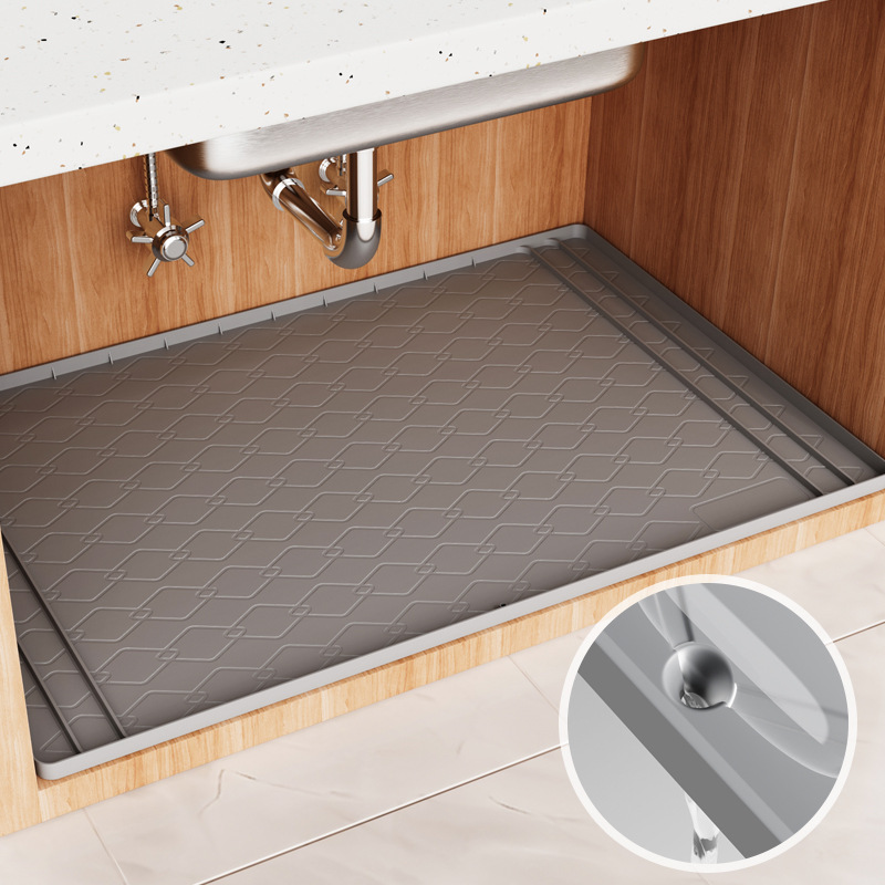 Silicone Under Sink Mat Kitche - Home Essentials Bathroom Cabinet review and price