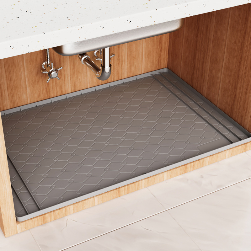 Silicone Under Sink Mat Kitche - Home Essentials Bathroom Cabinet review and price