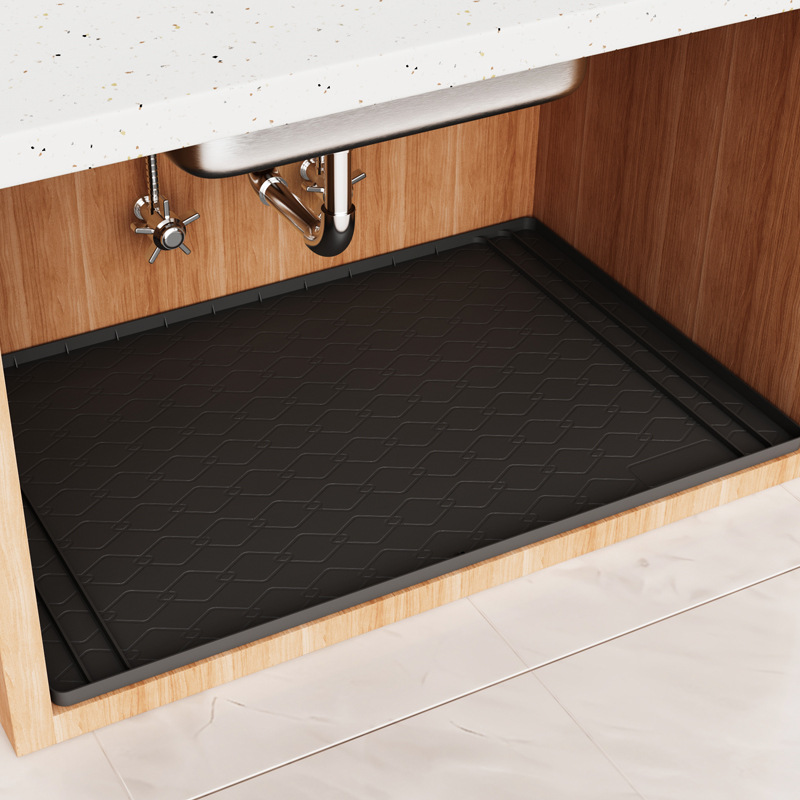 Silicone Under Sink Mat Kitche - Home Essentials Bathroom Cabinet review and price