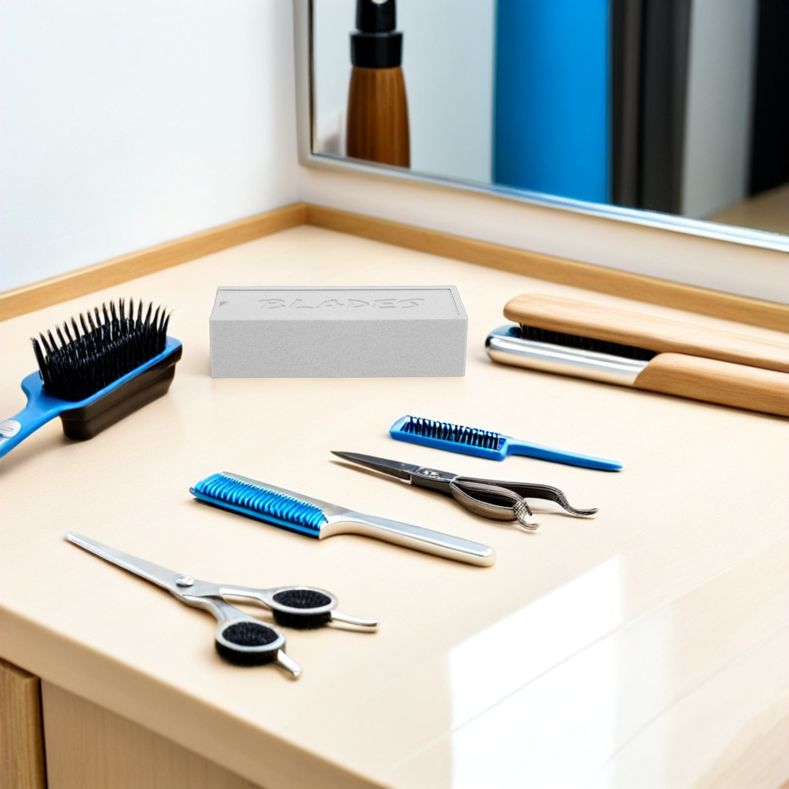 White Double Compartment Blade - Home One Bathroom Accessories review and price