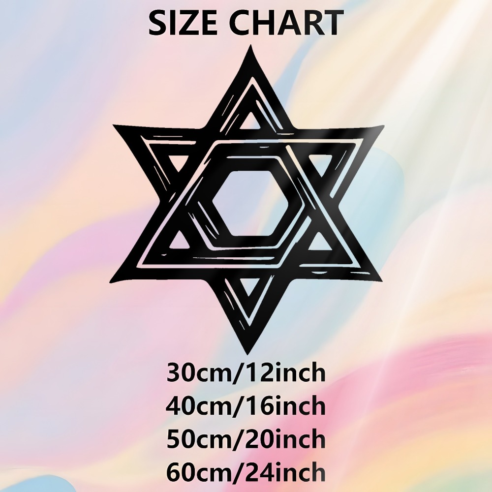 CIFBUY Iron Wall Art Star of D - Home & Bathroom Building Products Pte Ltd Reviews review and price