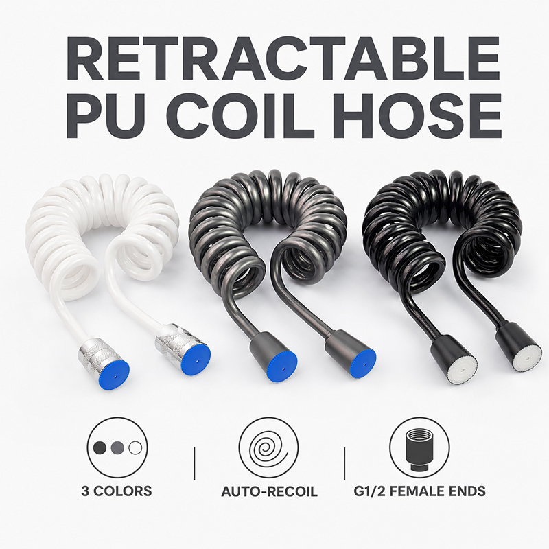 2m Coiled Spring Hose Retracta - Home Bathroom Plumbing review and price