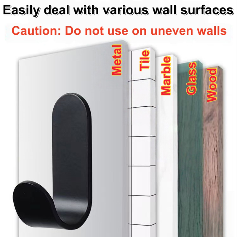 6/12/18pcs J-Type Plastic Wall - Home Essentials Bathroom Organizer review and price