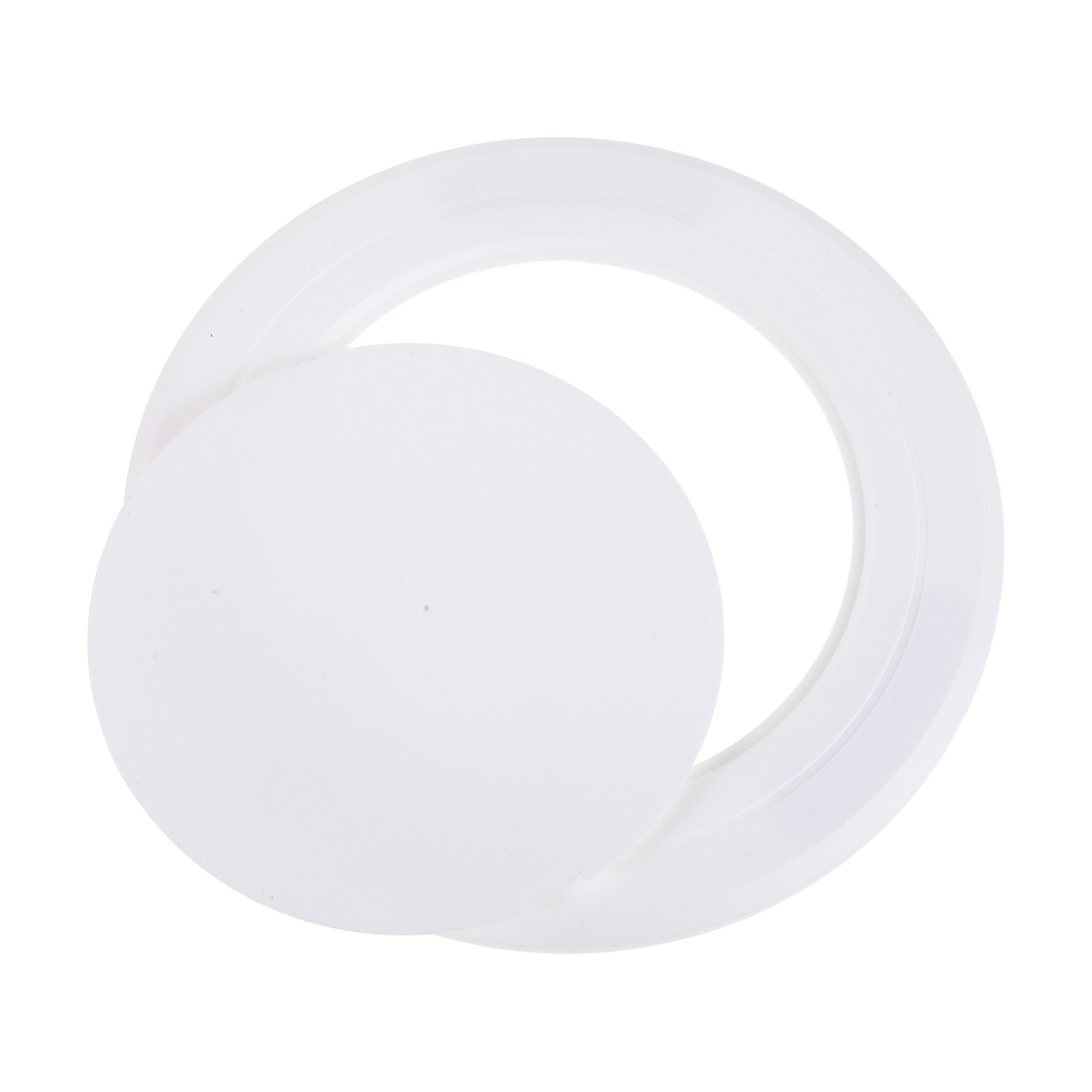 Adhesive Round Wall Plate Cove - Home Bathroom Plumbing review and price