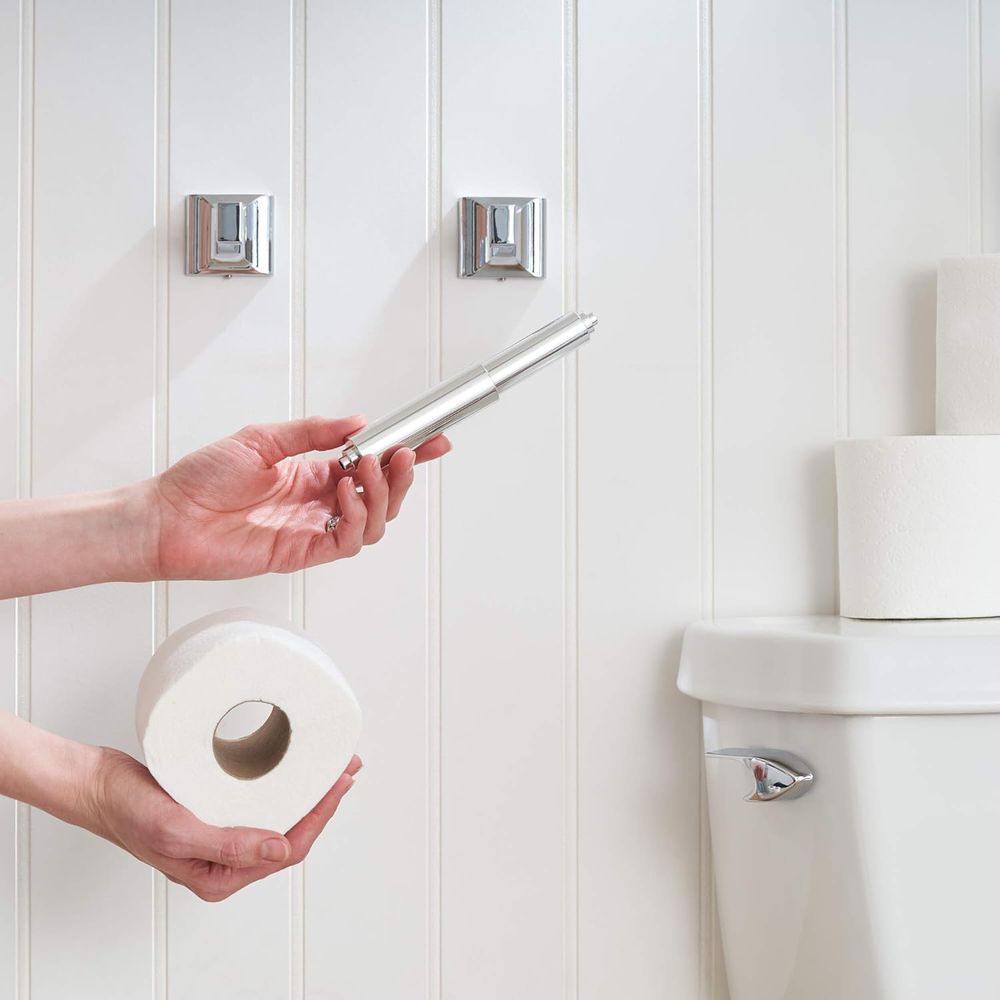 Spring Loaded Toilet Paper Rol - Toilet Paper Holder review and price