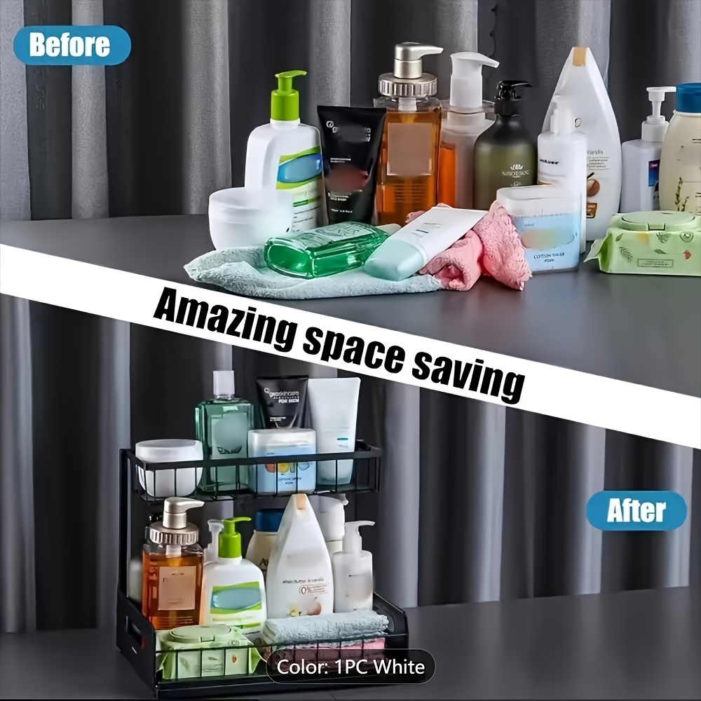 Under Sink Kitchen Storage Rac - Home Essentials Bathroom Cabinet review and price