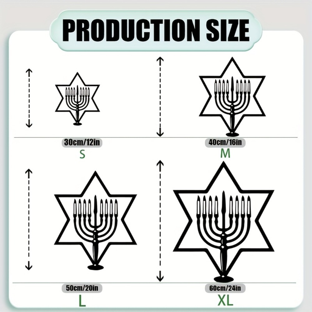 CIFBUY Metal Wall Art Menorah  - Home & Bathroom Building Products Pte Ltd Reviews review and price