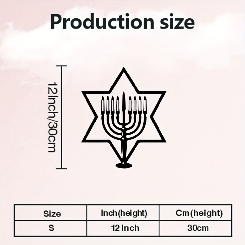 CIFBUY Metal Wall Art Menorah  - Home & Bathroom Building Products Pte Ltd Reviews review and price