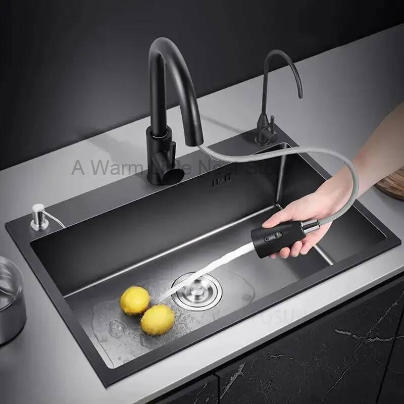 Bathroom Black Nano Kitchen Si - Home One Bathroom Accessories review and price