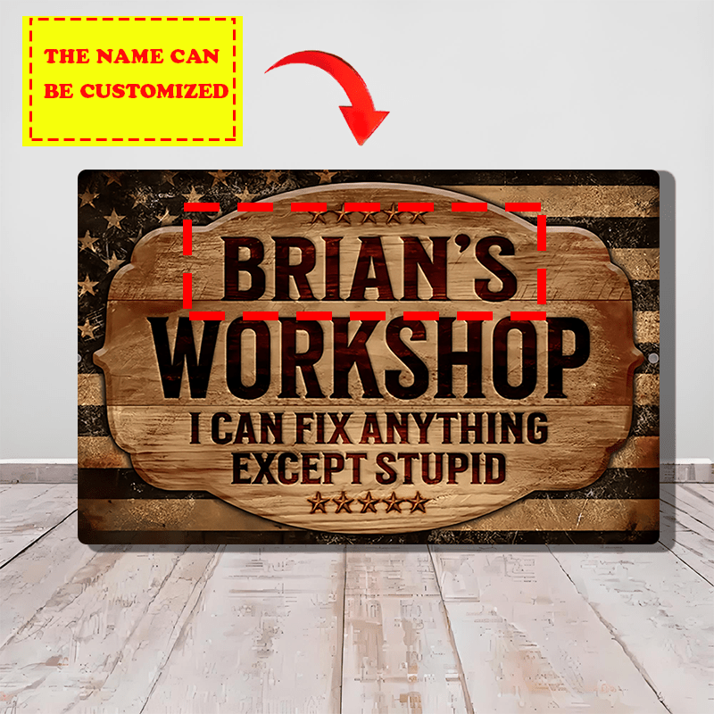 Custom 20.32x30.48cm Iron UV-P - Home Bathroom Sign review and price