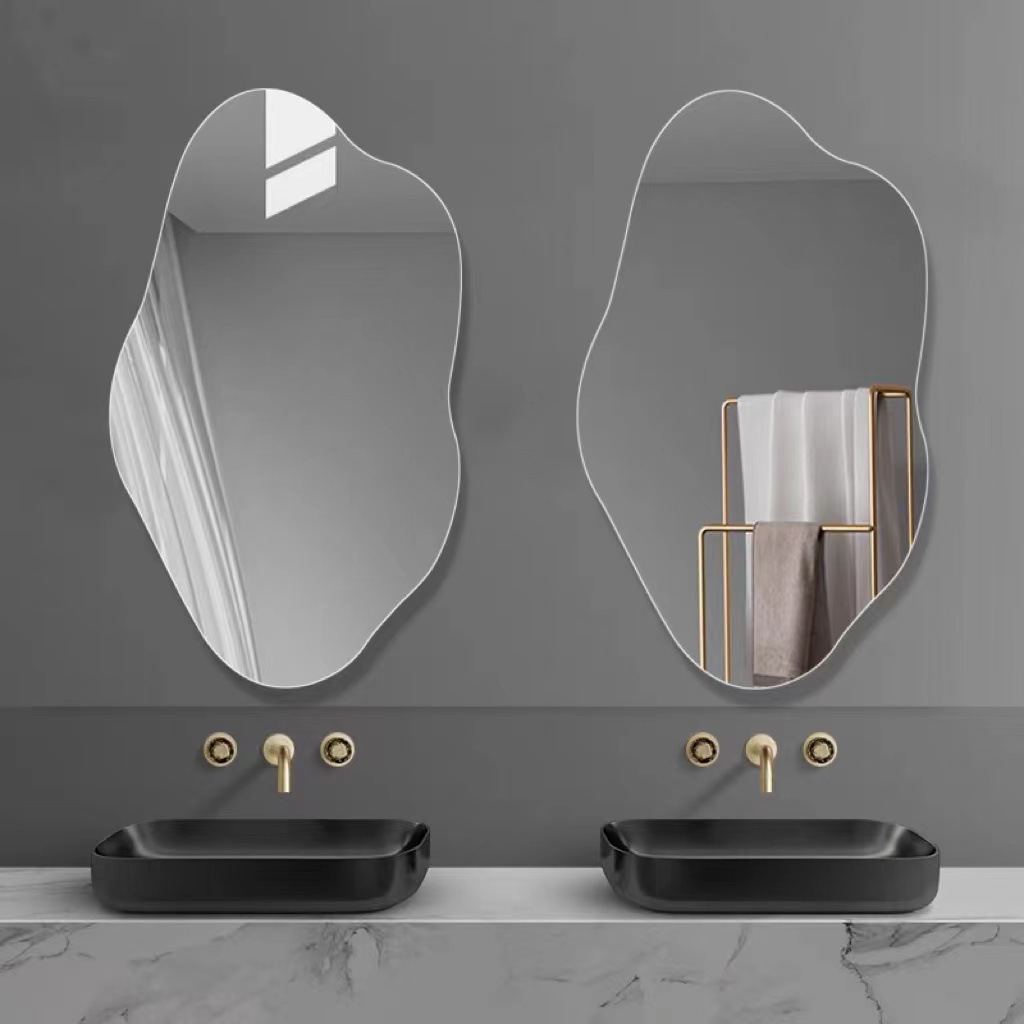Irregular Bathroom Wall Mirror - Home Goods Bathroom Mirrors review and price
