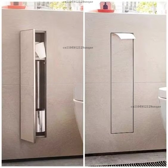304 Stainless Steel Embedded W - Toilet Paper Holder review and price