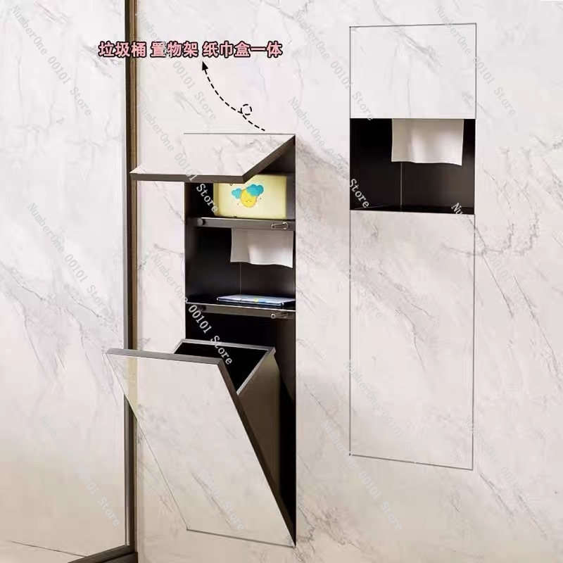 304 Stainless Steel Recessed W - Toilet Paper Holder review and price