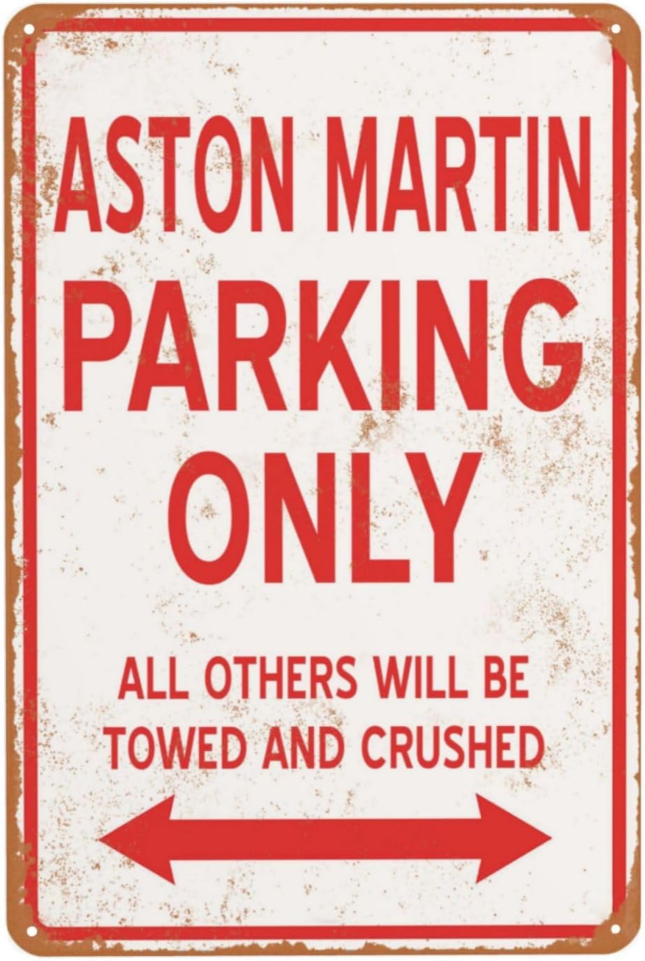 Vintage Metal Sign Aston Parki - Home Bathroom Sign review and price