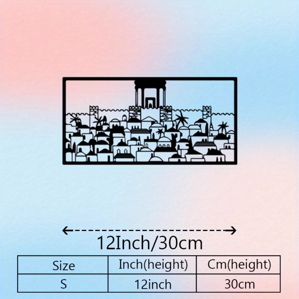 CIFBUY Metal Wall Art Jerusale - Home & Bathroom Building Products Pte Ltd Reviews review and price