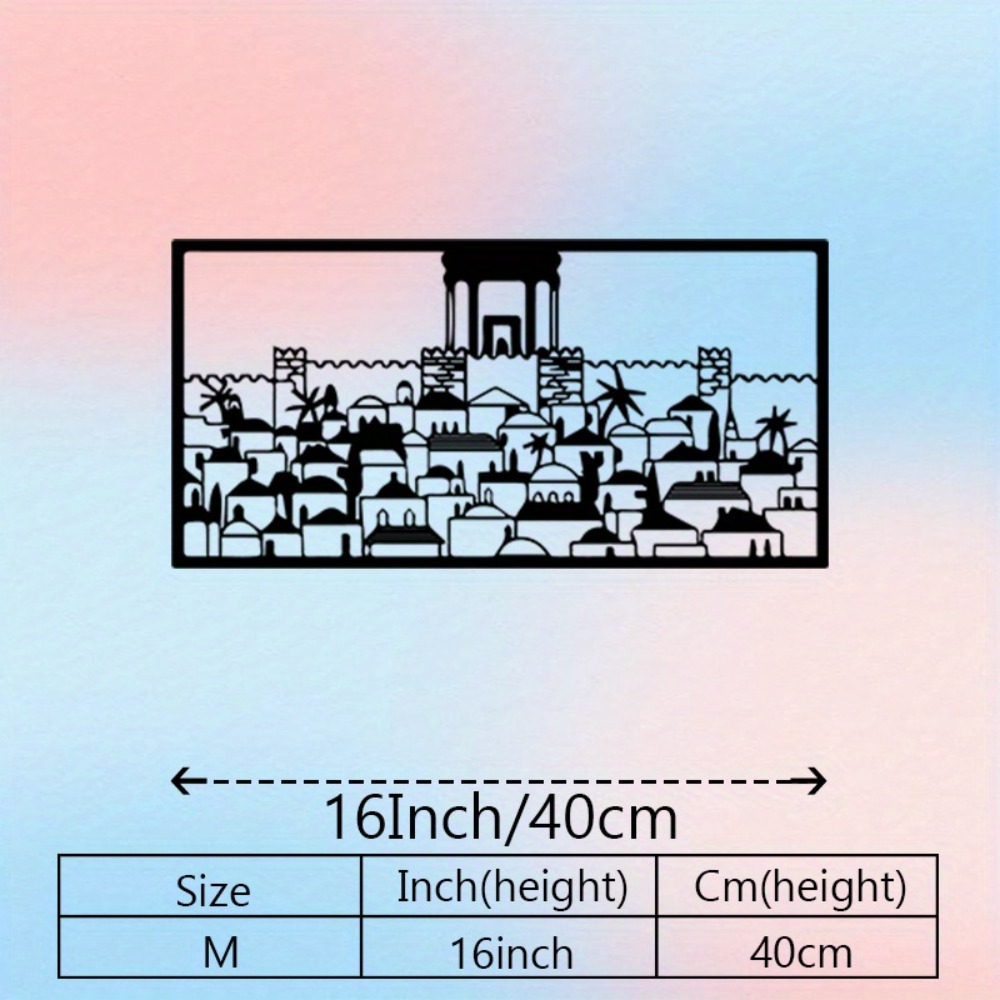 CIFBUY Metal Wall Art Jerusale - Home & Bathroom Building Products Pte Ltd Reviews review and price