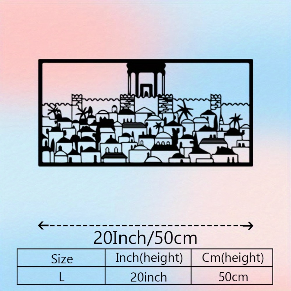 CIFBUY Metal Wall Art Jerusale - Home & Bathroom Building Products Pte Ltd Reviews review and price