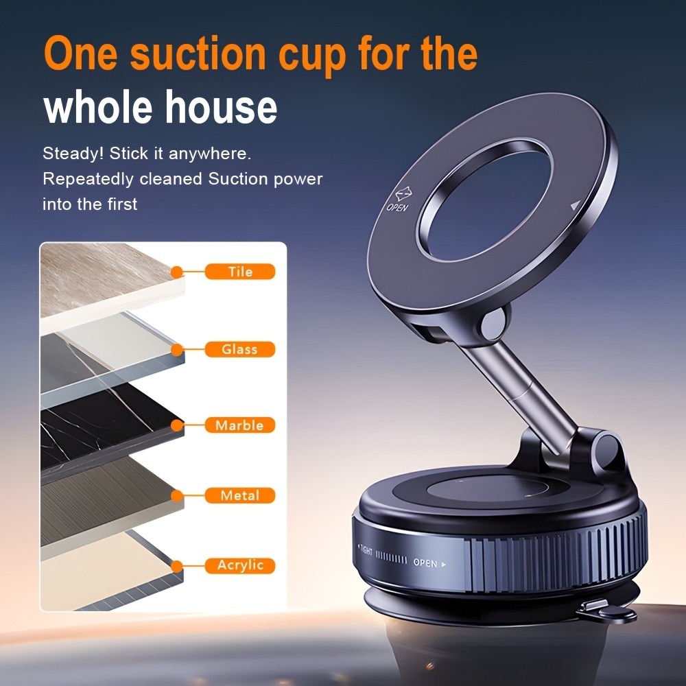 Suction Cup Magnetic Phone Hol - Home One Bathroom Accessories review and price