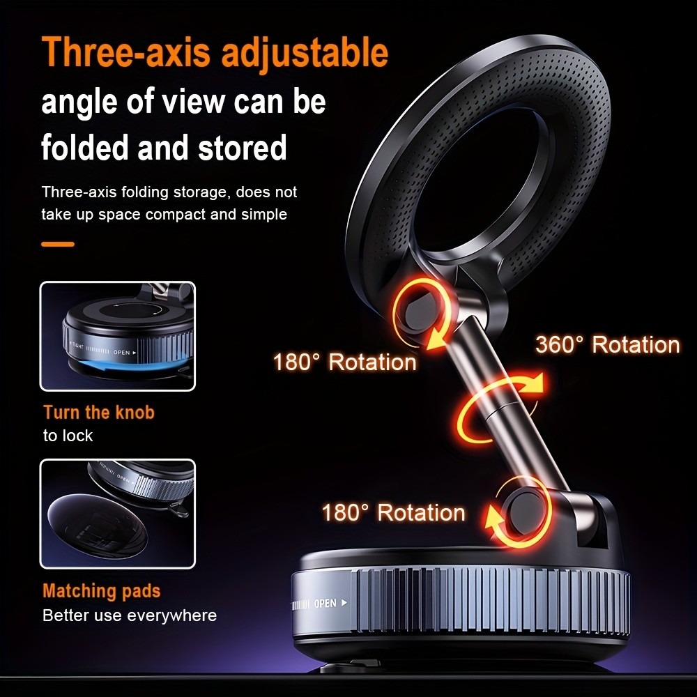Suction Cup Magnetic Phone Hol - Home One Bathroom Accessories review and price