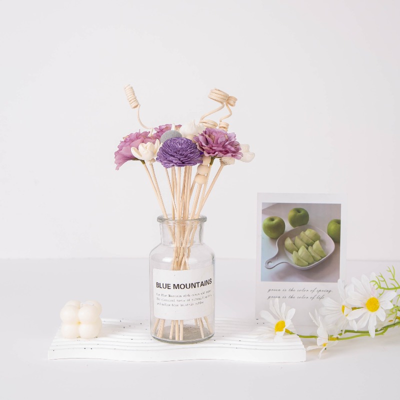 Rattan Sticks and Sola Flowers - Home One Bathroom Accessories review and price
