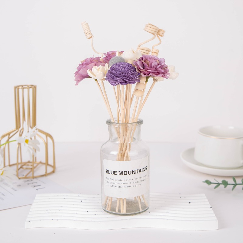 Rattan Sticks and Sola Flowers - Home One Bathroom Accessories review and price