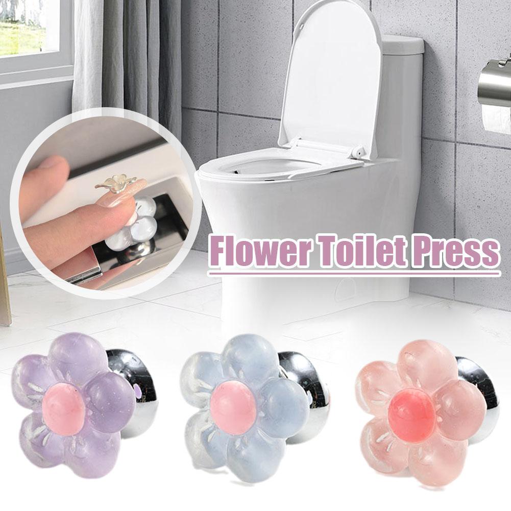3pcs Rose Toilet Press Button  - Home Depot Bathroom Vanities review and price
